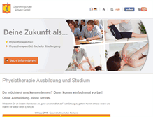Tablet Screenshot of gs-suedwest.de